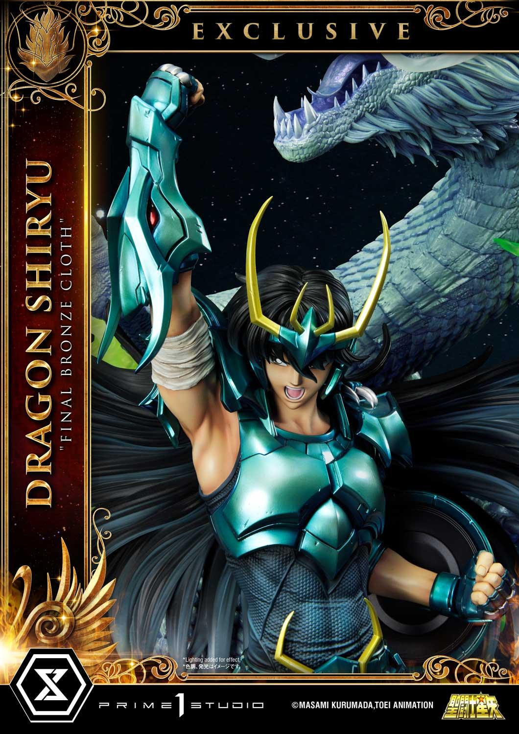 Saint Seiya - Dragon Shiryu - Premium Masterline (PMKZ-02EX) - 1/4 - Final Bronze Cloth, EX Version (Prime 1 Studio) photo 38