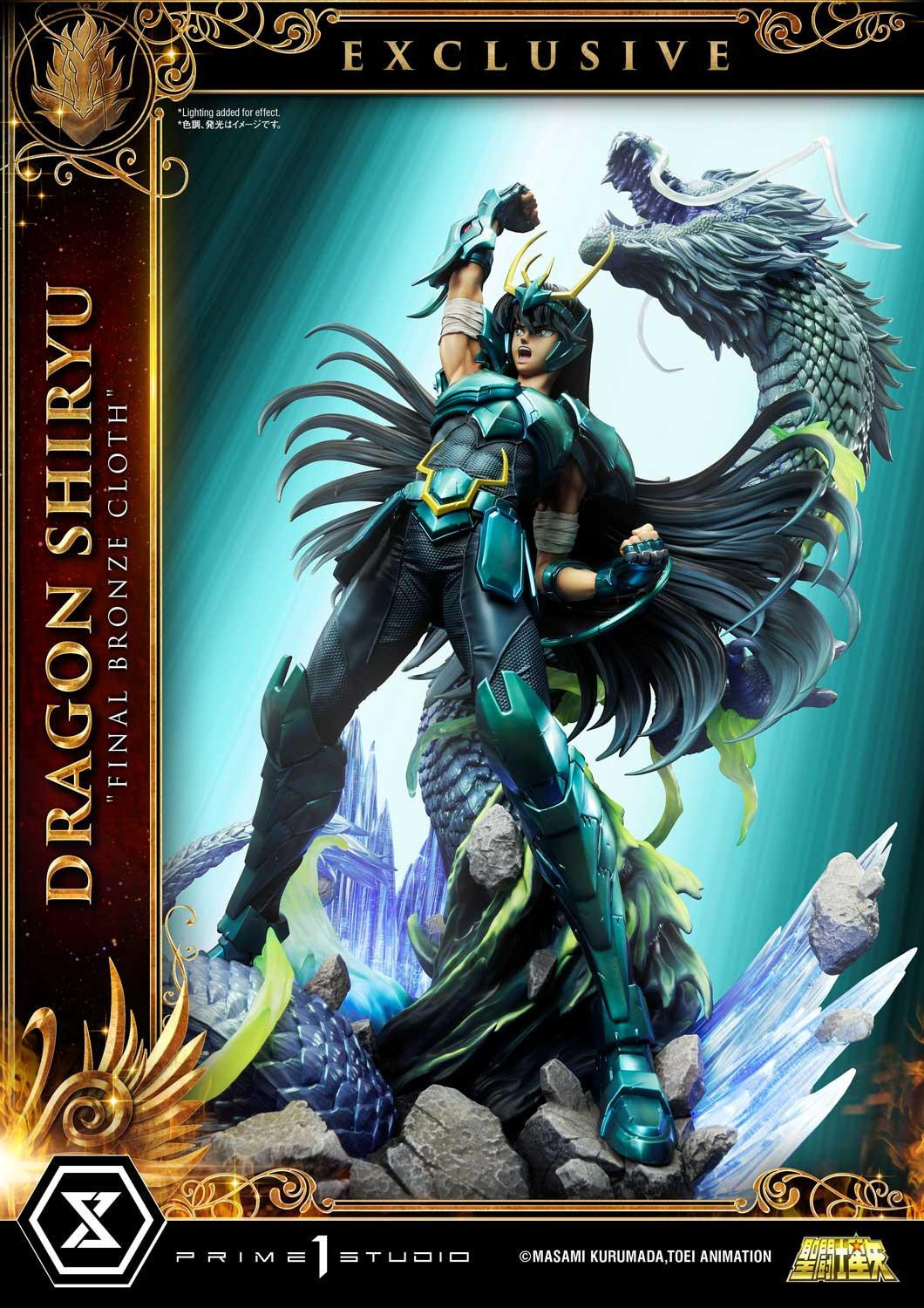 Saint Seiya - Dragon Shiryu - Premium Masterline (PMKZ-02EX) - 1/4 - Final Bronze Cloth, EX Version (Prime 1 Studio) photo 39