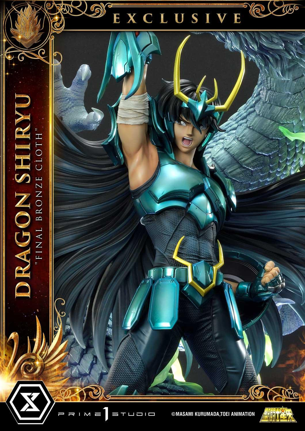 Saint Seiya - Dragon Shiryu - Premium Masterline (PMKZ-02EX) - 1/4 - Final Bronze Cloth, EX Version (Prime 1 Studio) photo 40