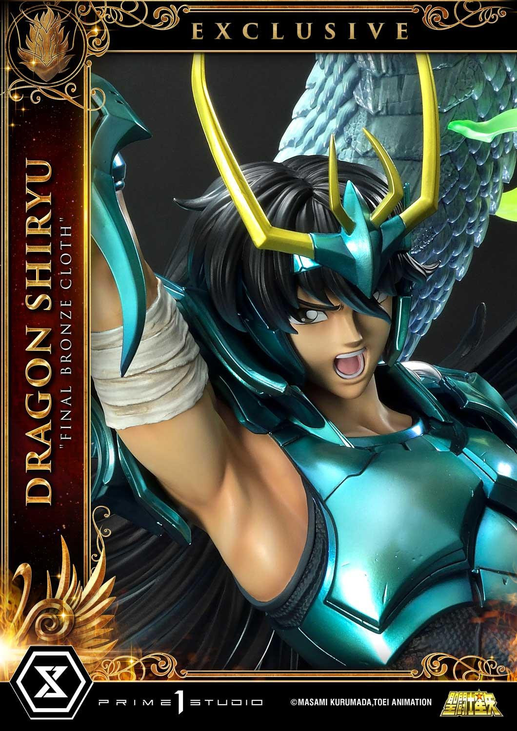 Saint Seiya - Dragon Shiryu - Premium Masterline (PMKZ-02EX) - 1/4 - Final Bronze Cloth, EX Version (Prime 1 Studio) photo 41