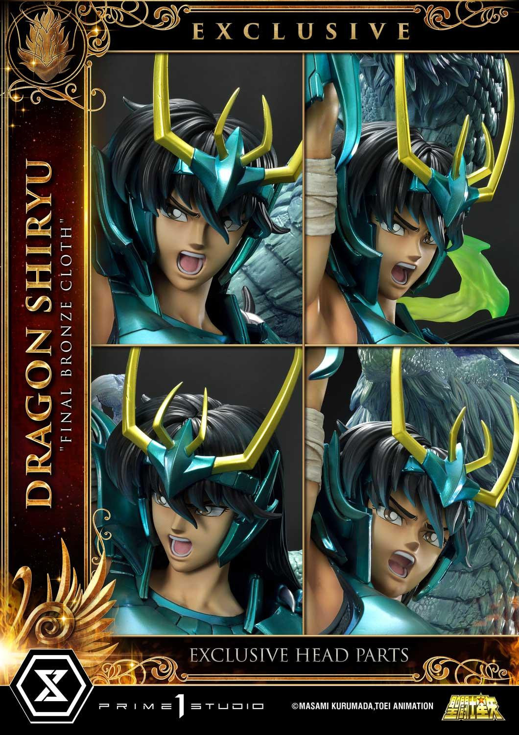 Saint Seiya - Dragon Shiryu - Premium Masterline (PMKZ-02EX) - 1/4 - Final Bronze Cloth, EX Version (Prime 1 Studio) photo 42