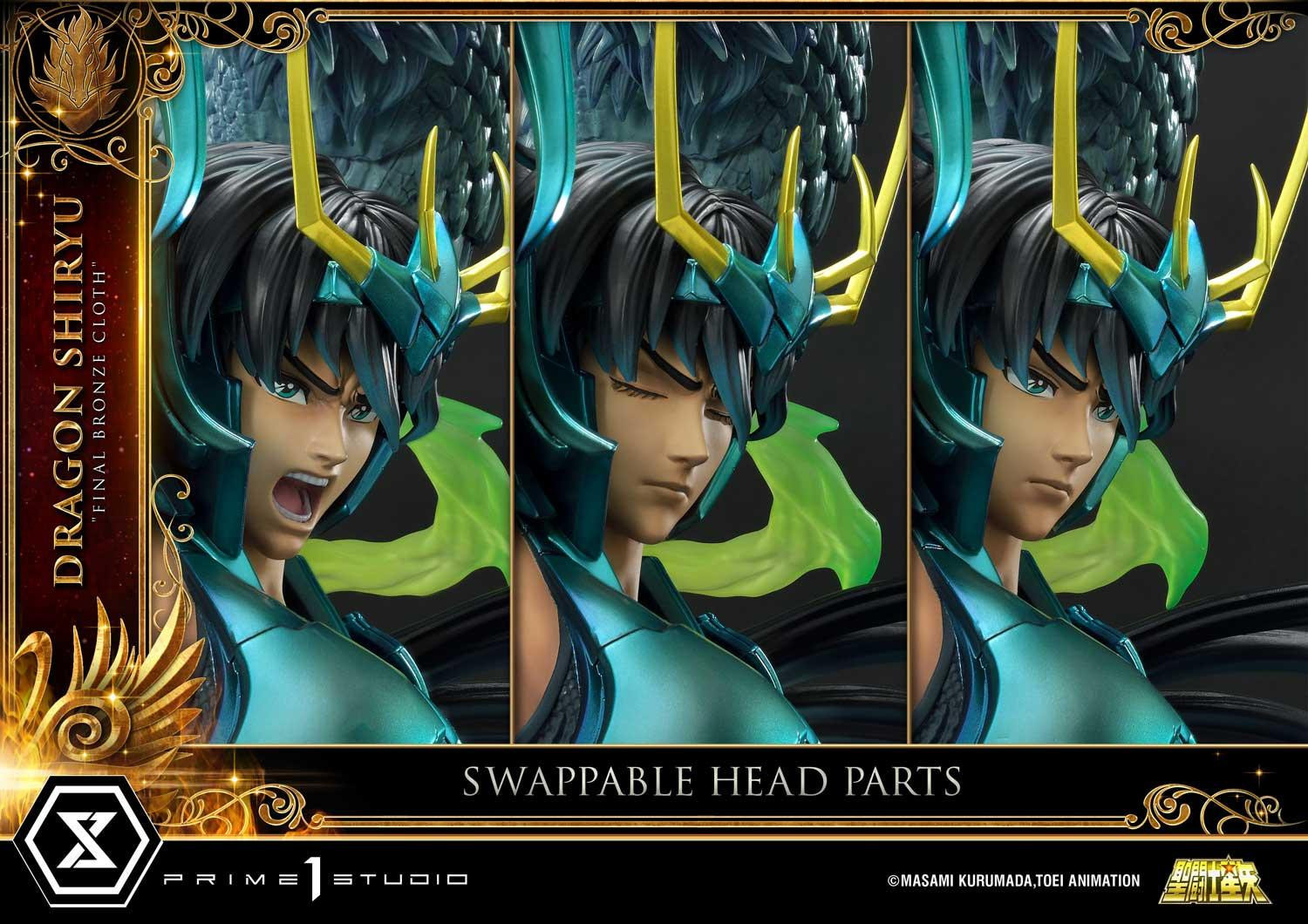 Saint Seiya - Dragon Shiryu - Premium Masterline (PMKZ-02EX) - 1/4 - Final Bronze Cloth, EX Version (Prime 1 Studio) photo 43