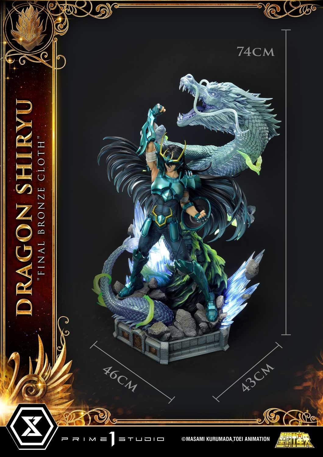 Saint Seiya - Dragon Shiryu - Premium Masterline (PMKZ-02EX) - 1/4 - Final Bronze Cloth, EX Version (Prime 1 Studio) photo 64