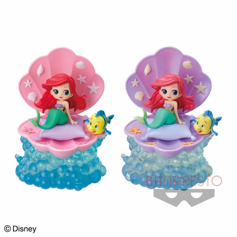 The Little Mermaid - Ariel - Flounder - Q Posket Stories - A (Bandai Spirits)