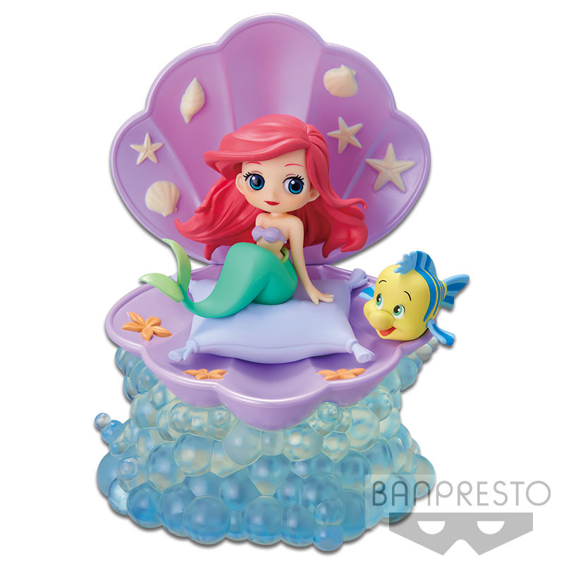 The Little Mermaid - Ariel - Flounder - Q Posket Stories - B (Bandai Spirits) photo 2