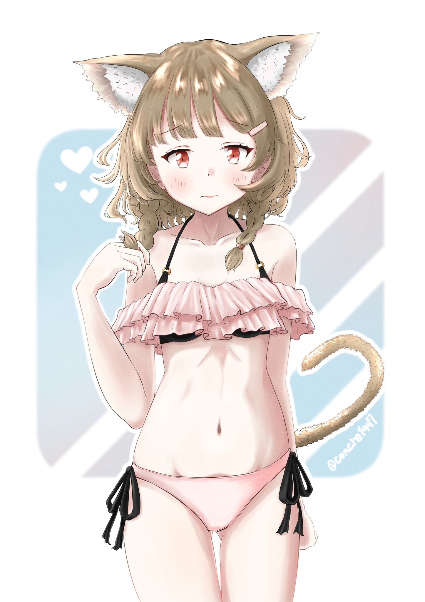 Original - Kemonomimi Gakuen - Concrete-san - 1/7 (B'full)