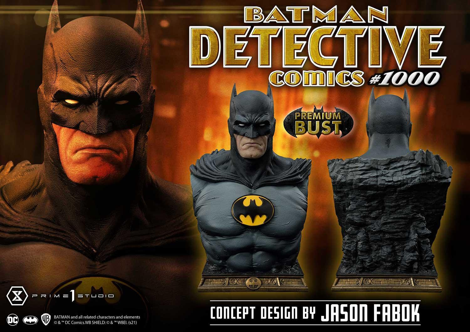 Batman - Bust - Premium Bust  (PBDC-07) - 1/3 - Detective Comics #1000 (Prime 1 Studio) photo 7