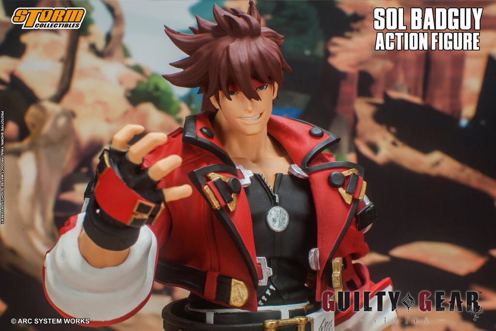 Guilty Gear -Strive- - Sol Badguy - 1/12 (Storm Collectibles) photo 2