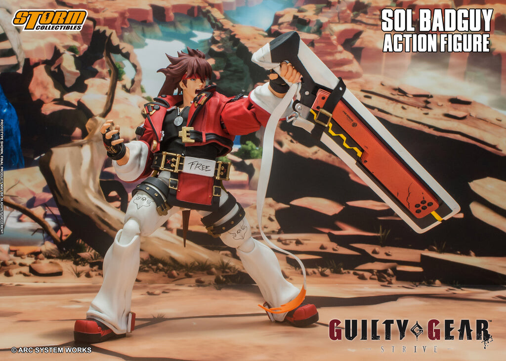 Guilty Gear -Strive- - Sol Badguy - 1/12 (Storm Collectibles) photo 3