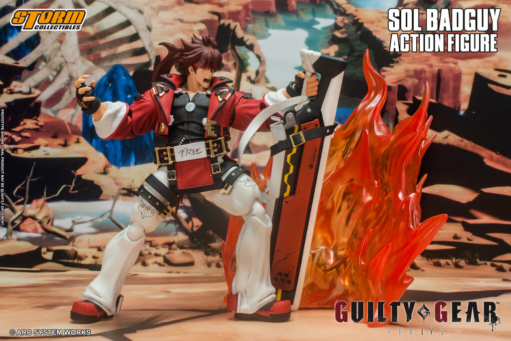 Guilty Gear -Strive- - Sol Badguy - 1/12 (Storm Collectibles) photo 4