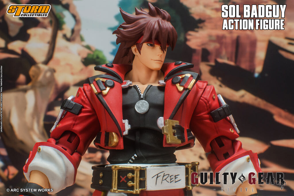 Guilty Gear -Strive- - Sol Badguy - 1/12 (Storm Collectibles) photo 8