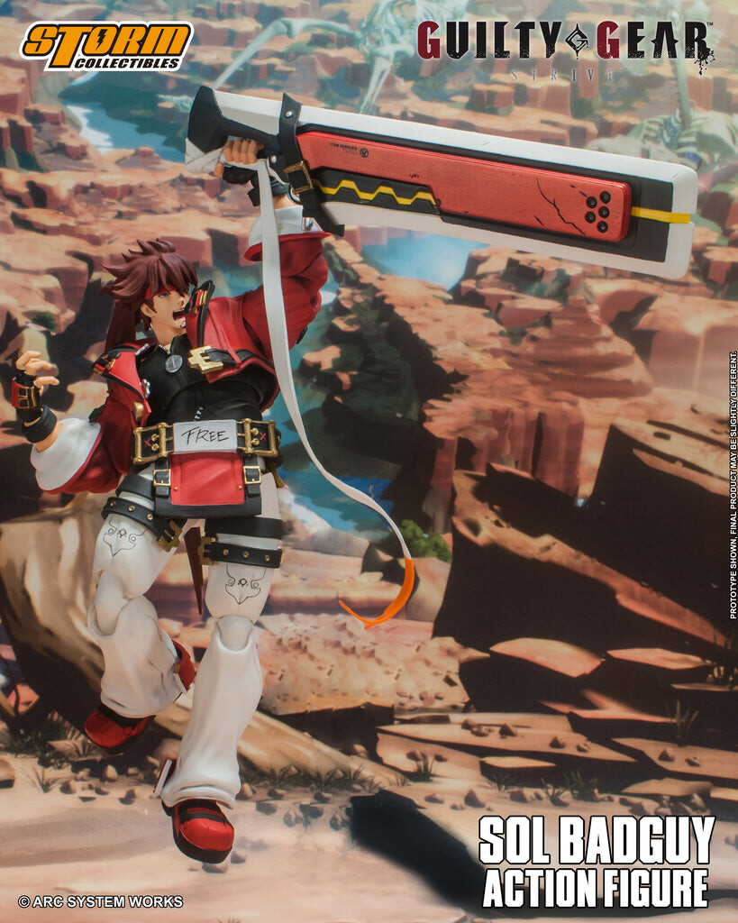 Guilty Gear -Strive- - Sol Badguy - 1/12 (Storm Collectibles) photo 9