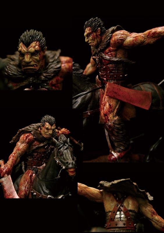 Berserk - Zodd - 1/10 - No. 235 Zodd Senma- Bloody Splatter Version (Art of War) photo 3