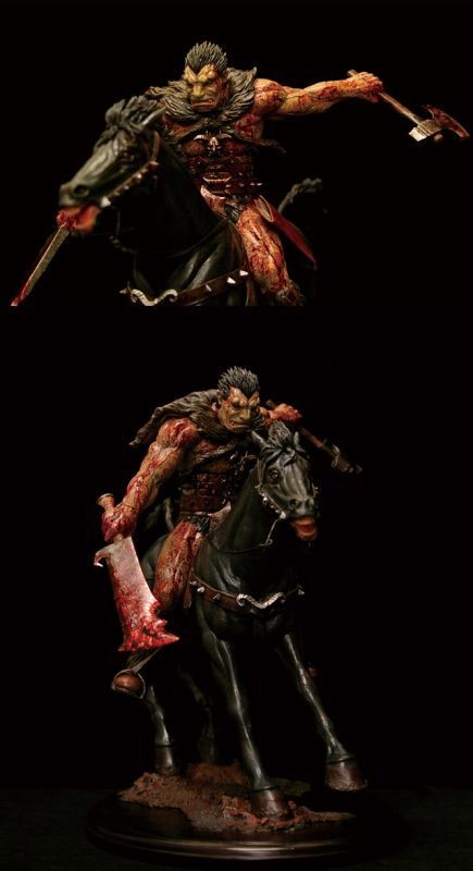 Berserk - Zodd - 1/10 - No. 235 Zodd Senma- Bloody Splatter Version (Art of War) photo 5