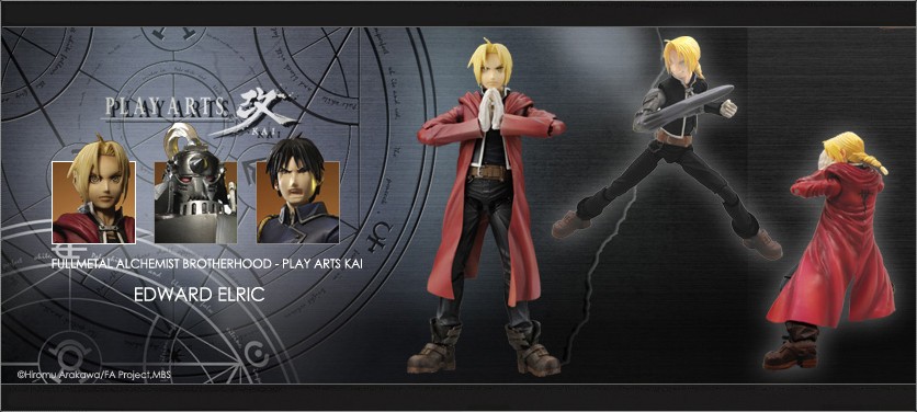 Hagane no Renkinjutsushi Fullmetal Alchemist - Edward Elric - Play Arts Kai (Square Enix) photo 7