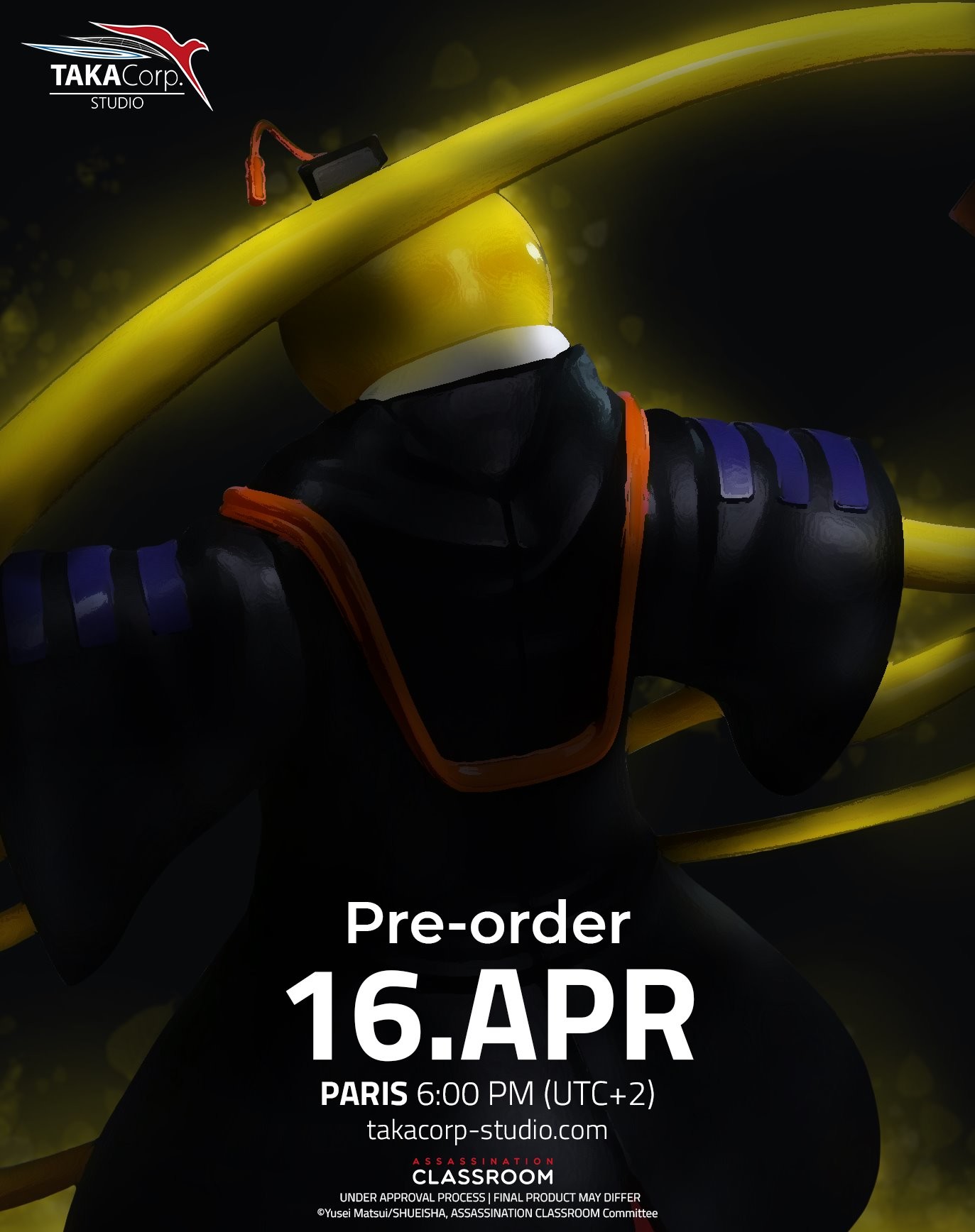 Ansatsu Kyoushitsu - Koro-sensei - Figure Collection - 1/8 (Taka Corp Studio)