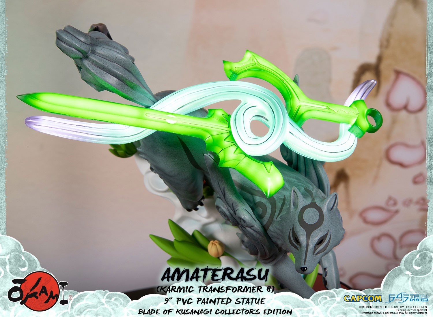 Ookami - Amaterasu - True Form - Karmic Transformation, Blade of Kusanagi Exclusive Edition (First 4 Figures) photo 2