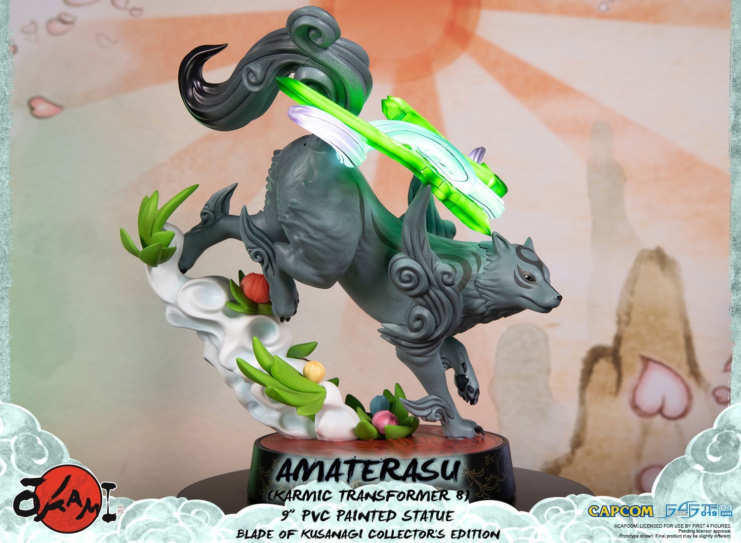 Ookami - Amaterasu - True Form - Karmic Transformation, Blade of Kusanagi Exclusive Edition (First 4 Figures) photo 3