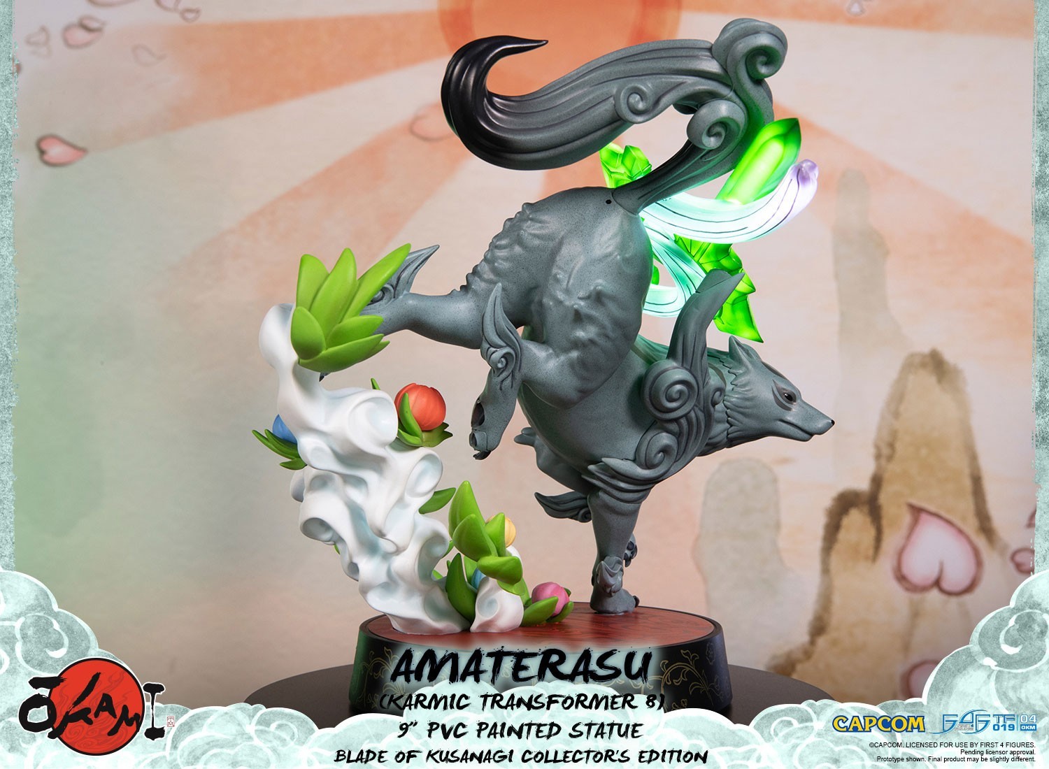 Ookami - Amaterasu - True Form - Karmic Transformation, Blade of Kusanagi Exclusive Edition (First 4 Figures) photo 4