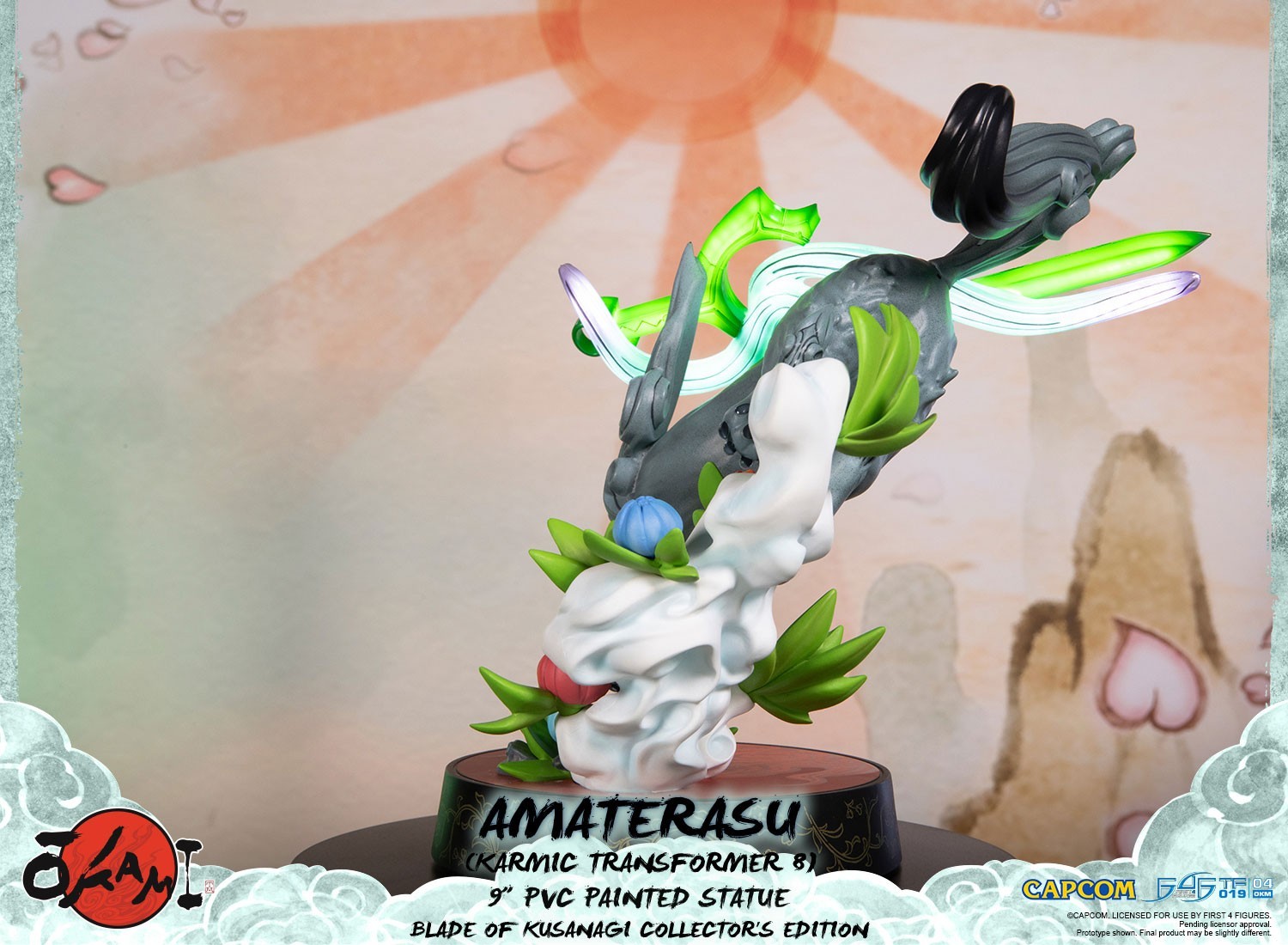 Ookami - Amaterasu - True Form - Karmic Transformation, Blade of Kusanagi Exclusive Edition (First 4 Figures) photo 5