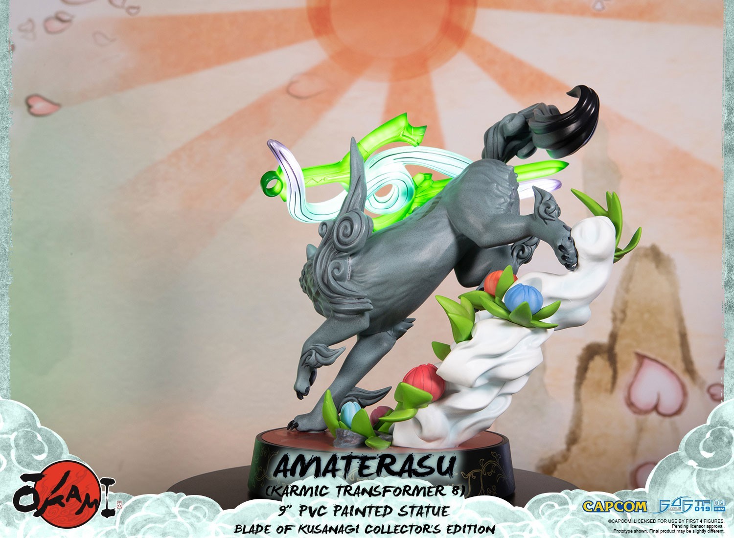 Ookami - Amaterasu - True Form - Karmic Transformation, Blade of Kusanagi Exclusive Edition (First 4 Figures) photo 6