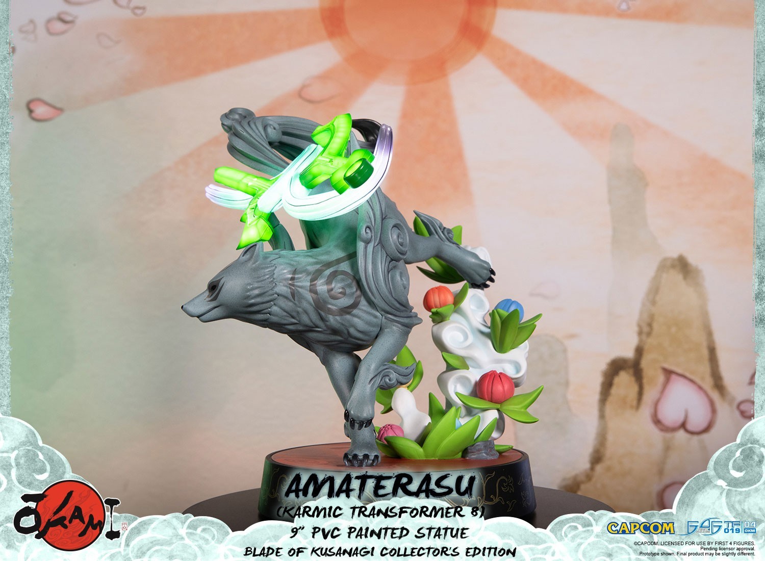Ookami - Amaterasu - True Form - Karmic Transformation, Blade of Kusanagi Exclusive Edition (First 4 Figures) photo 8