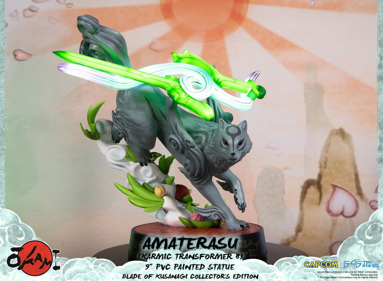 Ookami - Amaterasu - True Form - Karmic Transformation, Blade of Kusanagi Exclusive Edition (First 4 Figures) photo 10