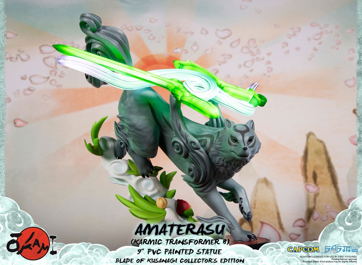 Ookami - Amaterasu - True Form - Karmic Transformation, Blade of Kusanagi Exclusive Edition (First 4 Figures) photo 11