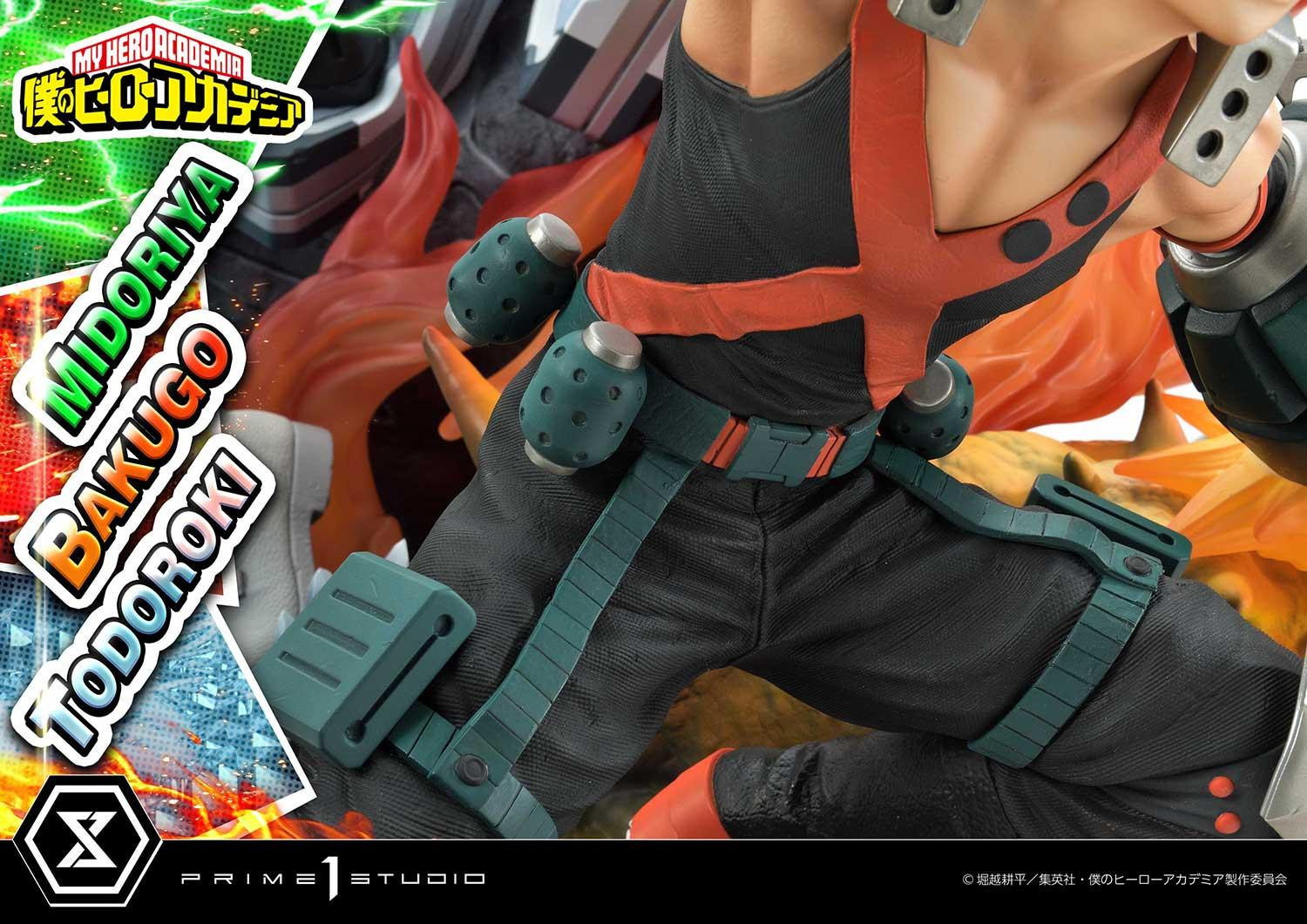 Boku no Hero Academia - Bakugo Katsuki - Midoriya Izuku - Todoroki Shoto - Ultimate Premium Masterline  (UPMMHA-01DXS) - 1/4 - DX Bonus Version (Prime 1 Studio) photo 4
