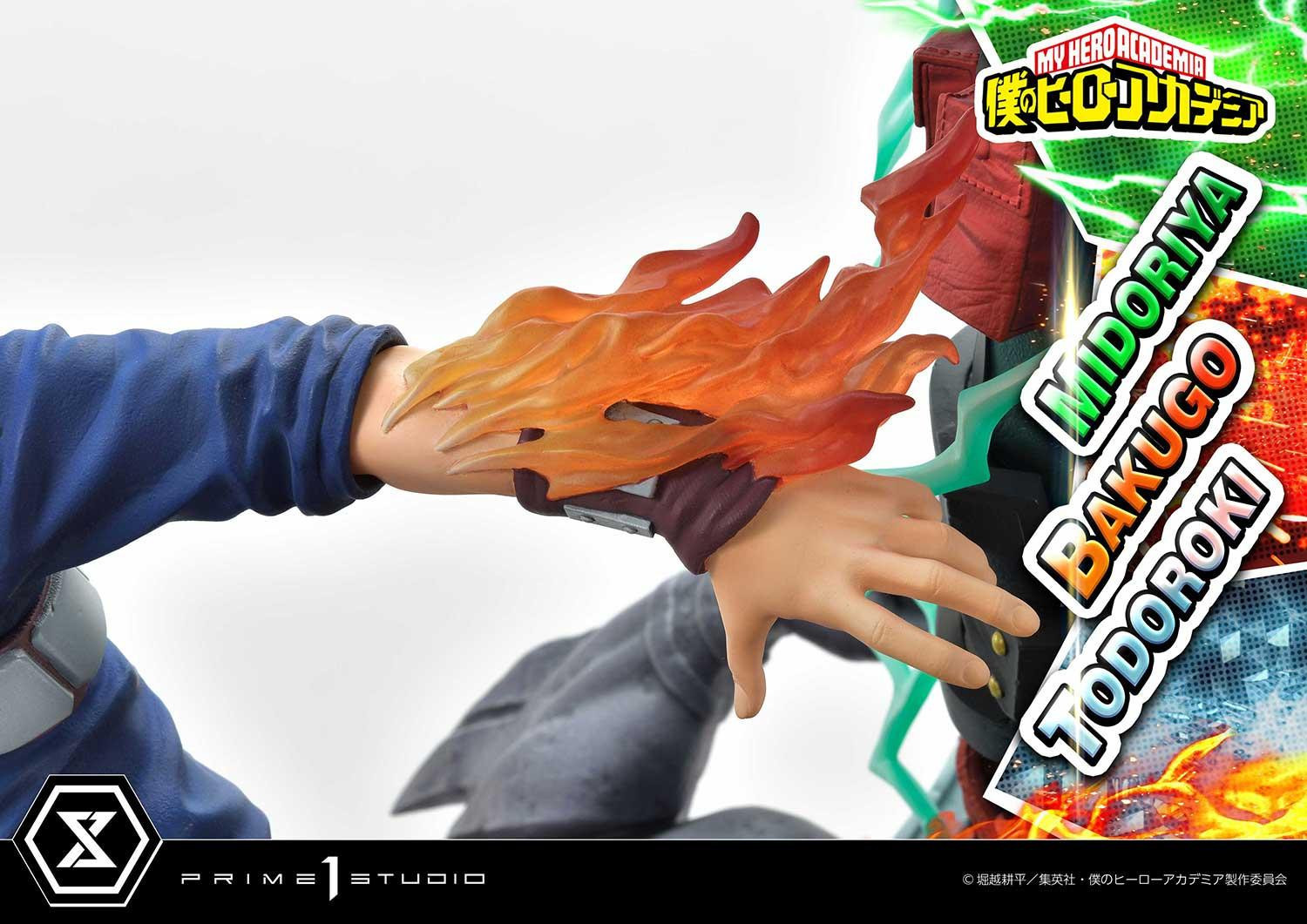 Boku no Hero Academia - Bakugo Katsuki - Midoriya Izuku - Todoroki Shoto - Ultimate Premium Masterline  (UPMMHA-01DXS) - 1/4 - DX Bonus Version (Prime 1 Studio) photo 8