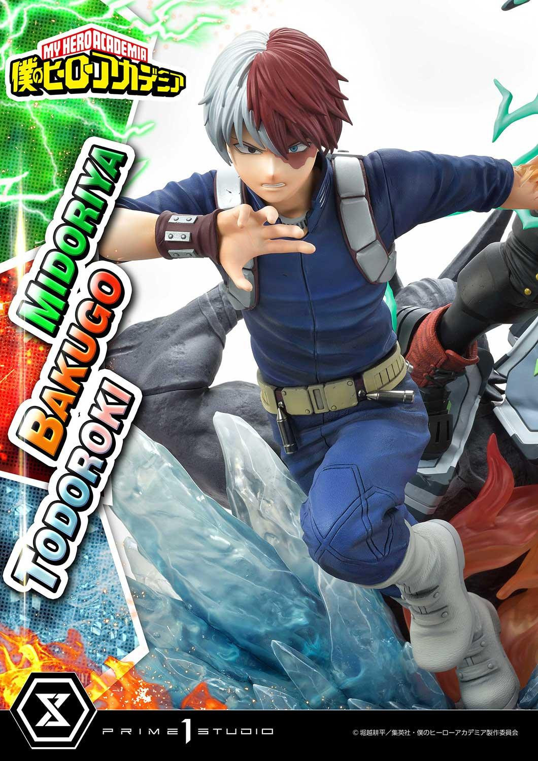 Boku no Hero Academia - Bakugo Katsuki - Midoriya Izuku - Todoroki Shoto - Ultimate Premium Masterline  (UPMMHA-01DXS) - 1/4 - DX Bonus Version (Prime 1 Studio) photo 10