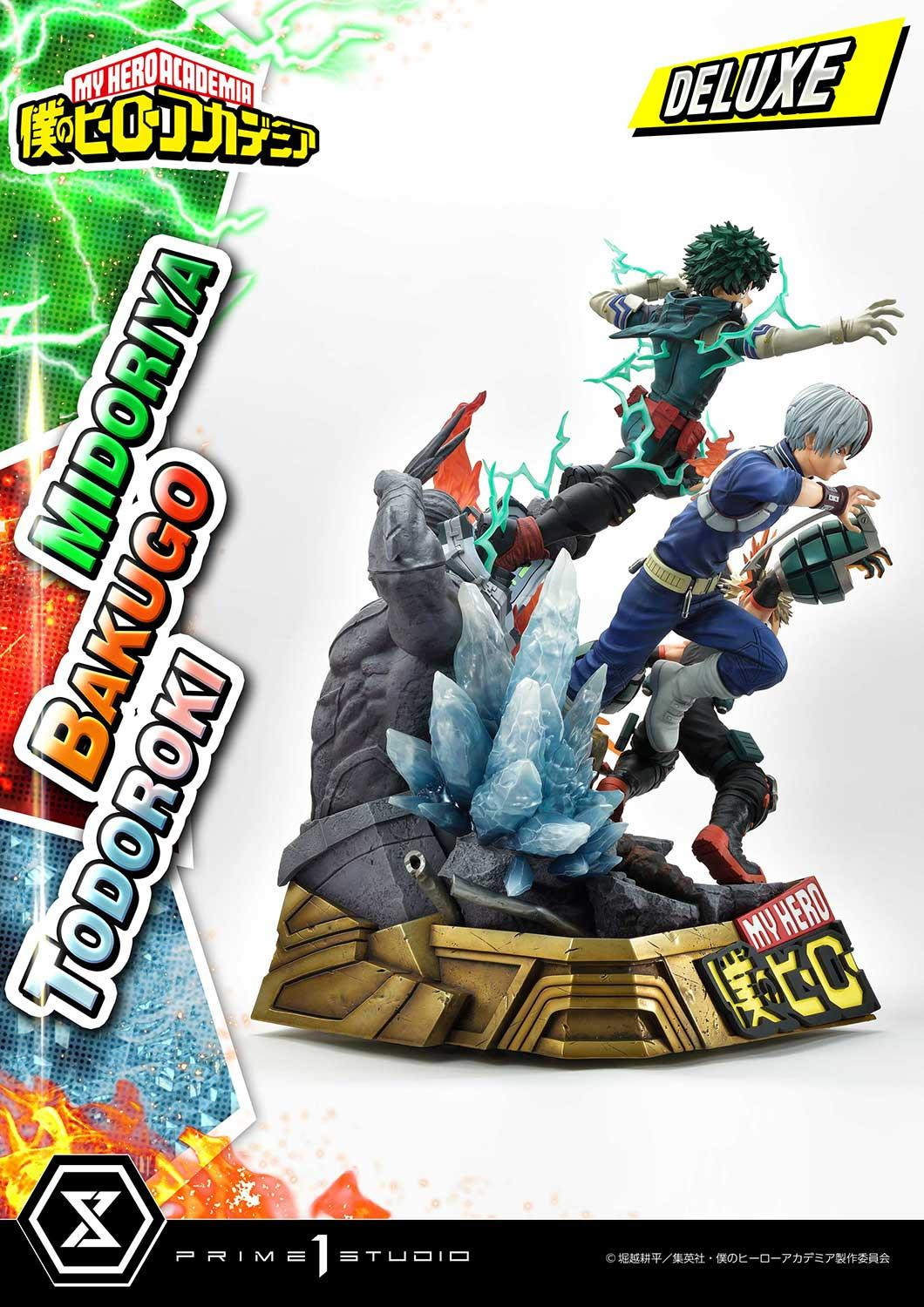 Boku no Hero Academia - Bakugo Katsuki - Midoriya Izuku - Todoroki Shoto - Ultimate Premium Masterline  (UPMMHA-01DXS) - 1/4 - DX Bonus Version (Prime 1 Studio) photo 28