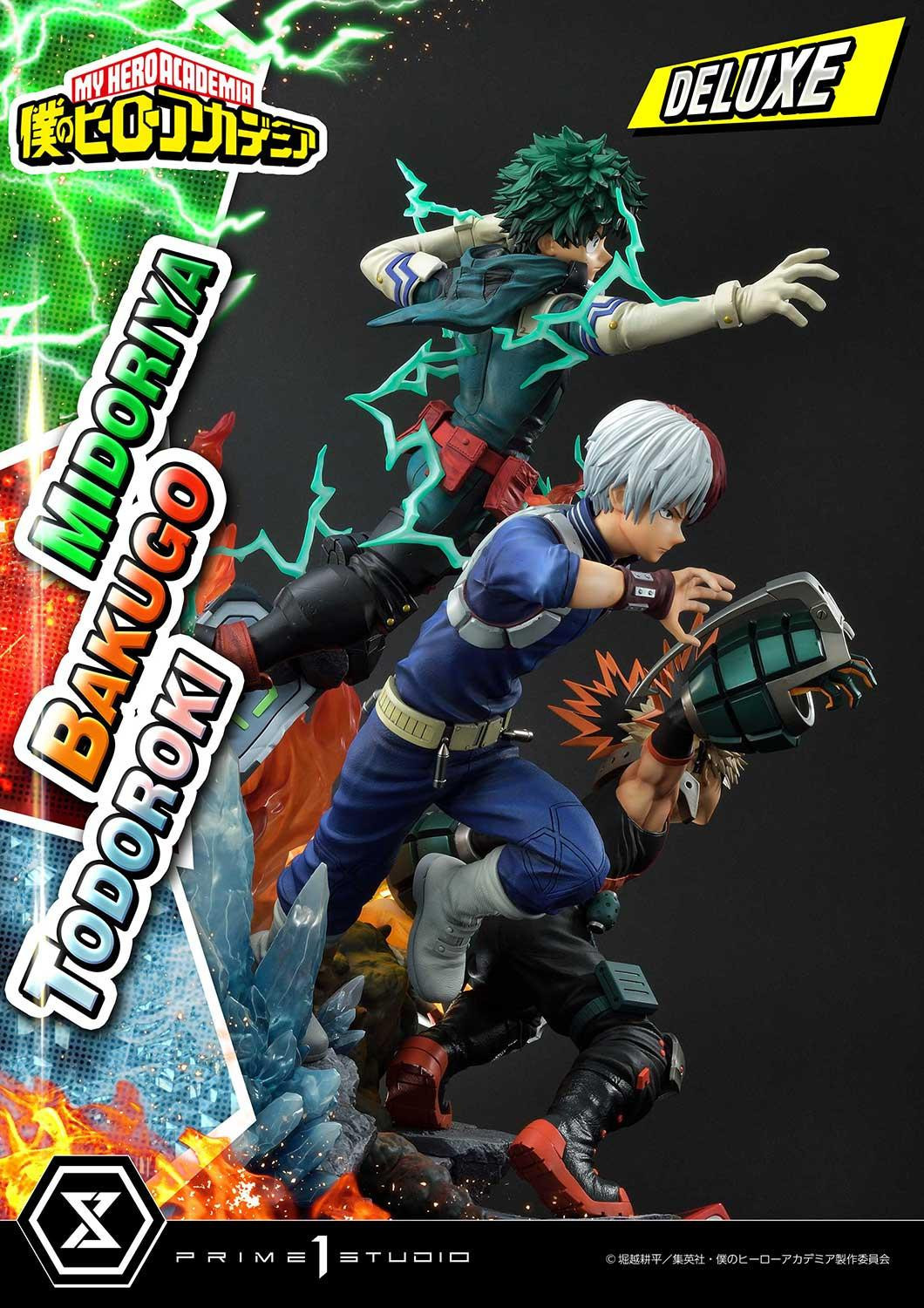 Boku no Hero Academia - Bakugo Katsuki - Midoriya Izuku - Todoroki Shoto - Ultimate Premium Masterline  (UPMMHA-01DXS) - 1/4 - DX Bonus Version (Prime 1 Studio) photo 30