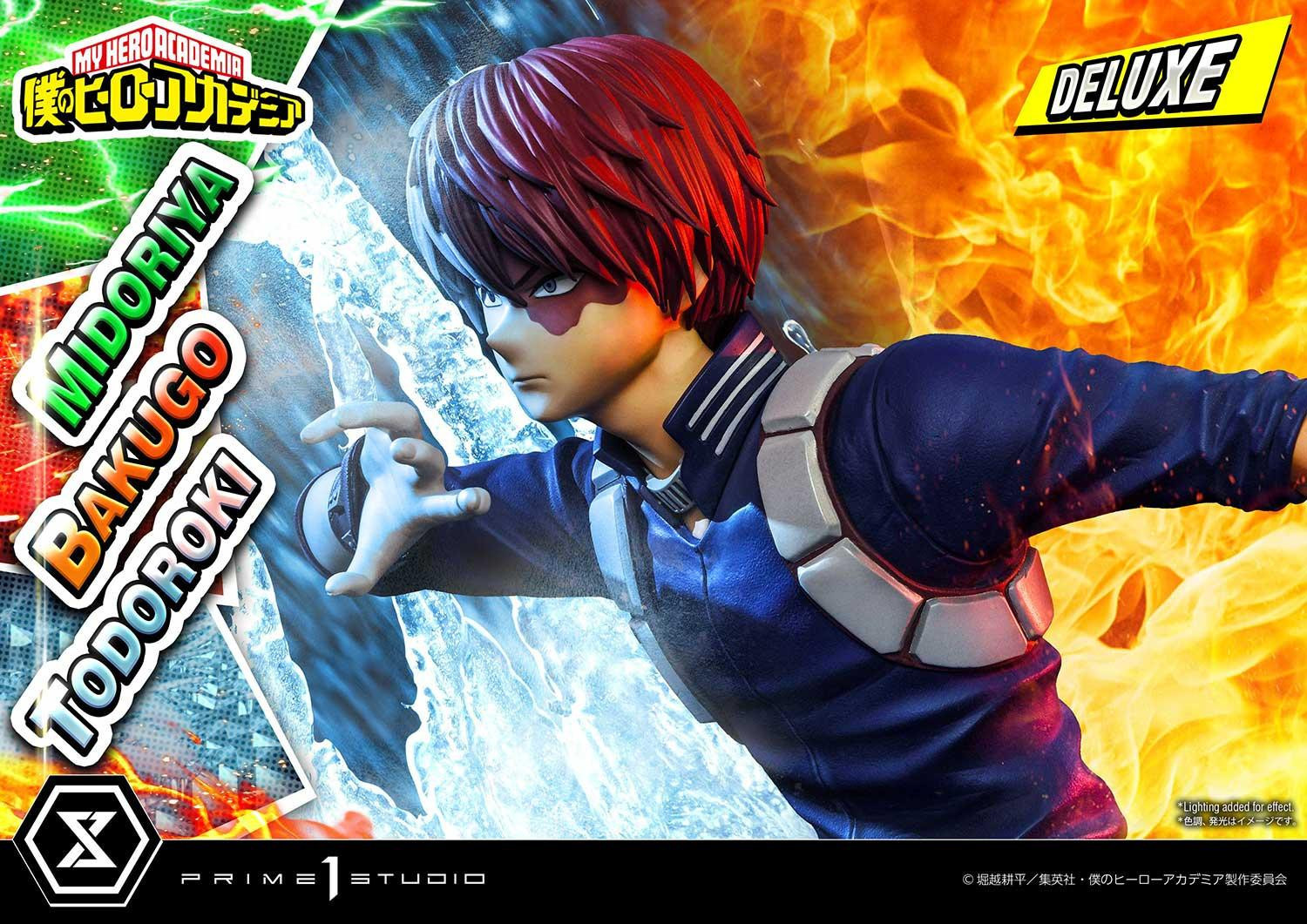 Boku no Hero Academia - Bakugo Katsuki - Midoriya Izuku - Todoroki Shoto - Ultimate Premium Masterline  (UPMMHA-01DXS) - 1/4 - DX Bonus Version (Prime 1 Studio) photo 32