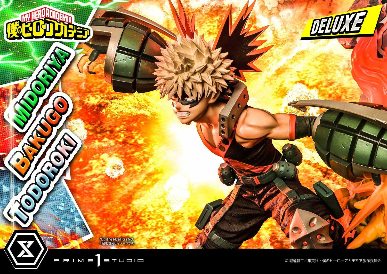 Boku no Hero Academia - Bakugo Katsuki - Midoriya Izuku - Todoroki Shoto - Ultimate Premium Masterline  (UPMMHA-01DXS) - 1/4 - DX Bonus Version (Prime 1 Studio) photo 33