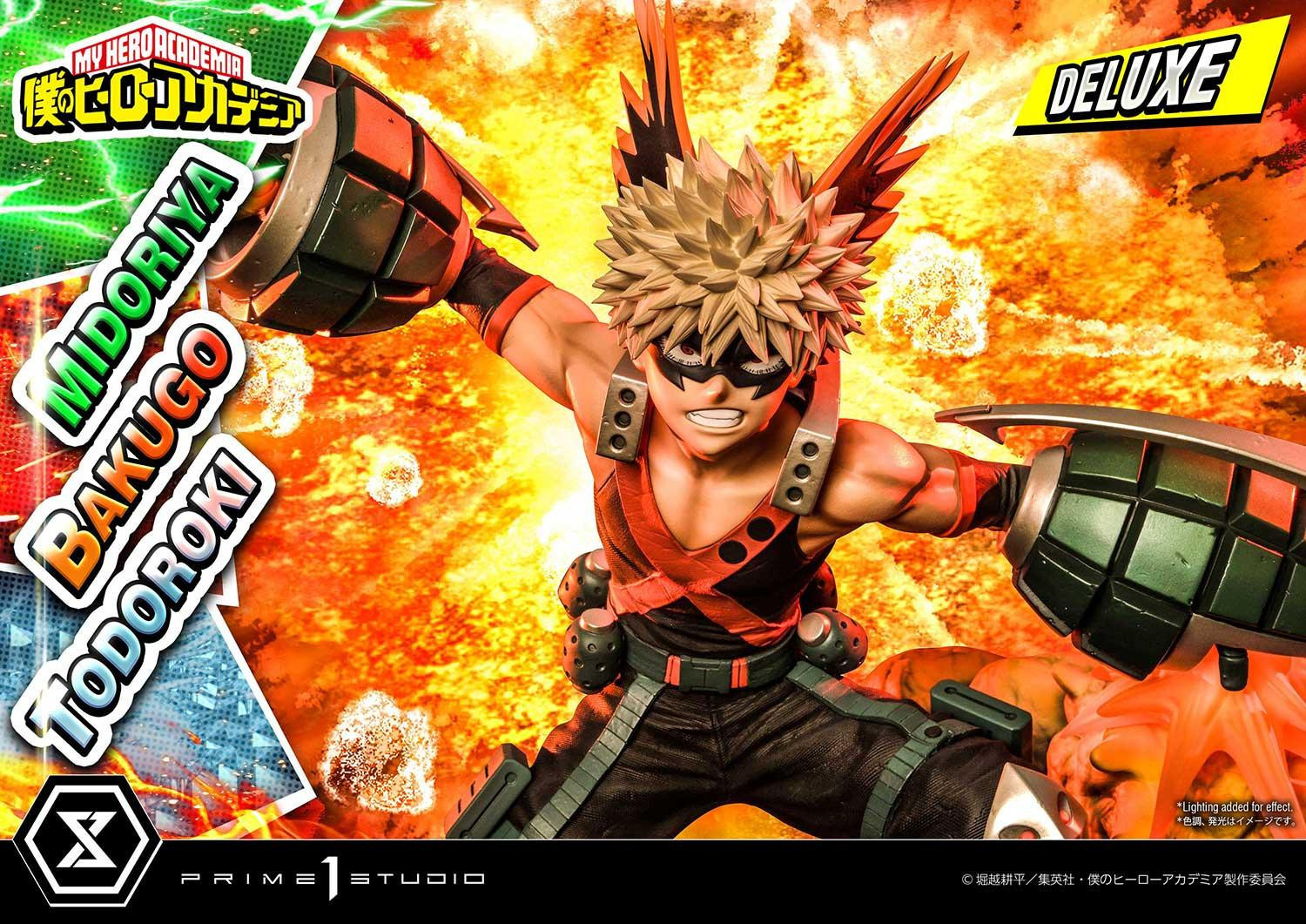 Boku no Hero Academia - Bakugo Katsuki - Midoriya Izuku - Todoroki Shoto - Ultimate Premium Masterline  (UPMMHA-01DXS) - 1/4 - DX Bonus Version (Prime 1 Studio) photo 34