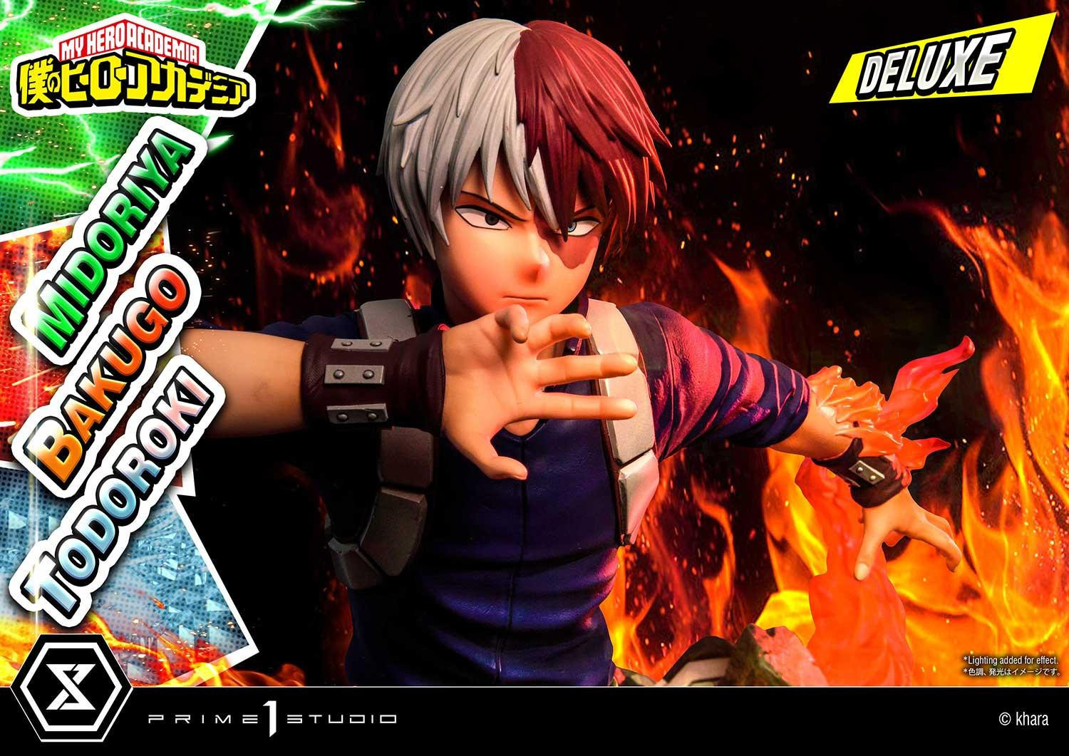 Boku no Hero Academia - Bakugo Katsuki - Midoriya Izuku - Todoroki Shoto - Ultimate Premium Masterline  (UPMMHA-01DXS) - 1/4 - DX Bonus Version (Prime 1 Studio) photo 36