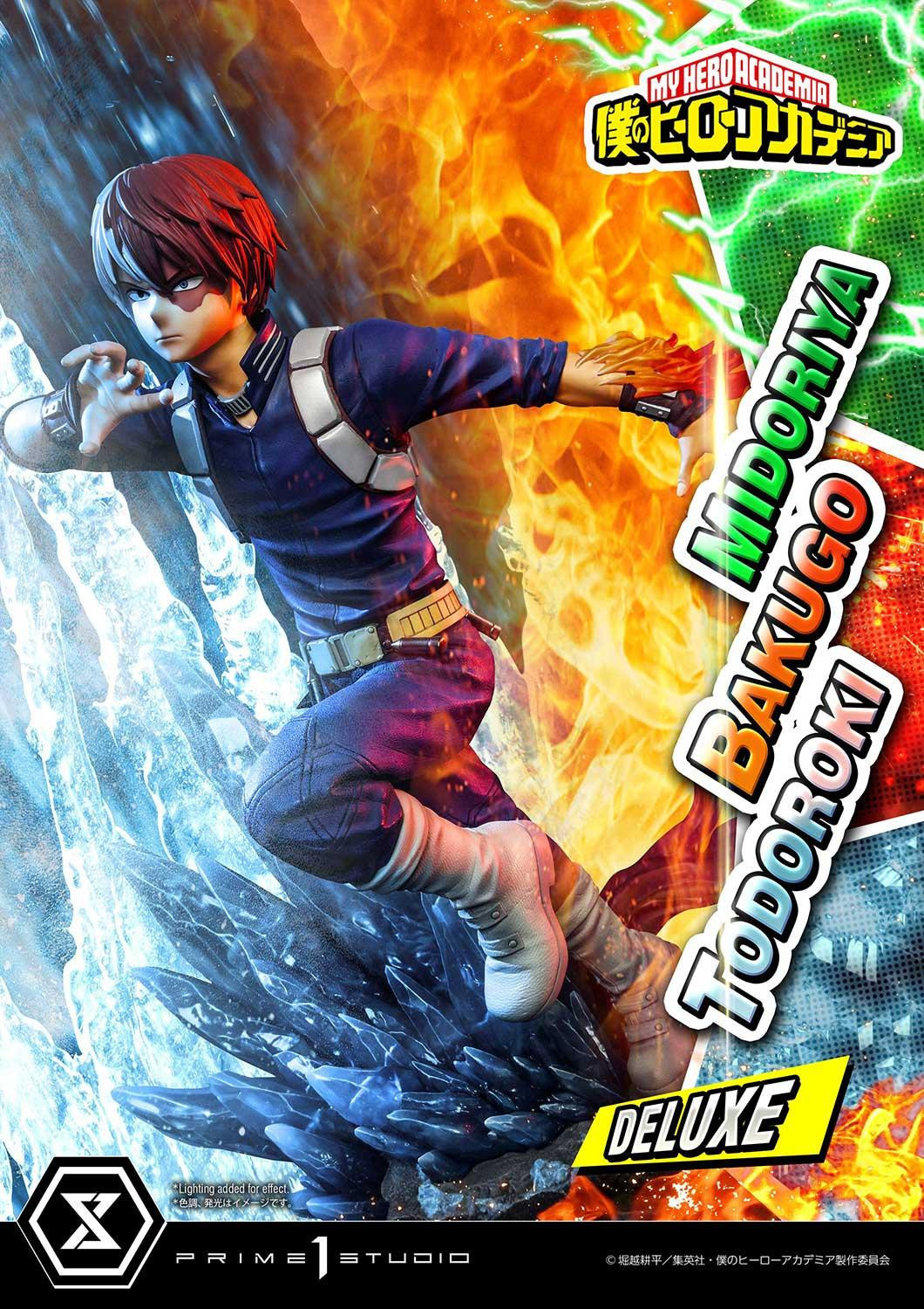 Boku no Hero Academia - Bakugo Katsuki - Midoriya Izuku - Todoroki Shoto - Ultimate Premium Masterline  (UPMMHA-01DXS) - 1/4 - DX Bonus Version (Prime 1 Studio) photo 37