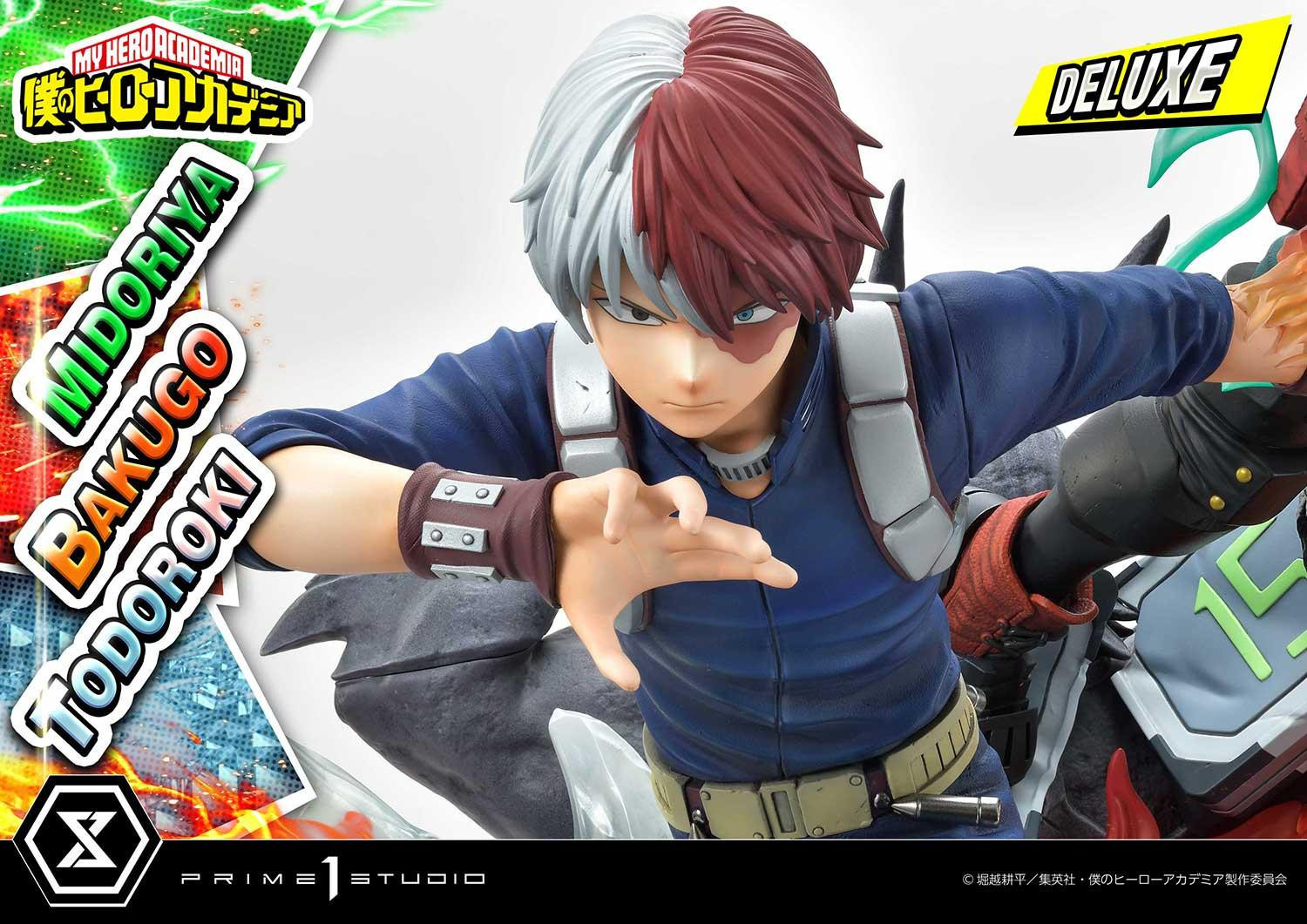 Boku no Hero Academia - Bakugo Katsuki - Midoriya Izuku - Todoroki Shoto - Ultimate Premium Masterline  (UPMMHA-01DXS) - 1/4 - DX Bonus Version (Prime 1 Studio) photo 40