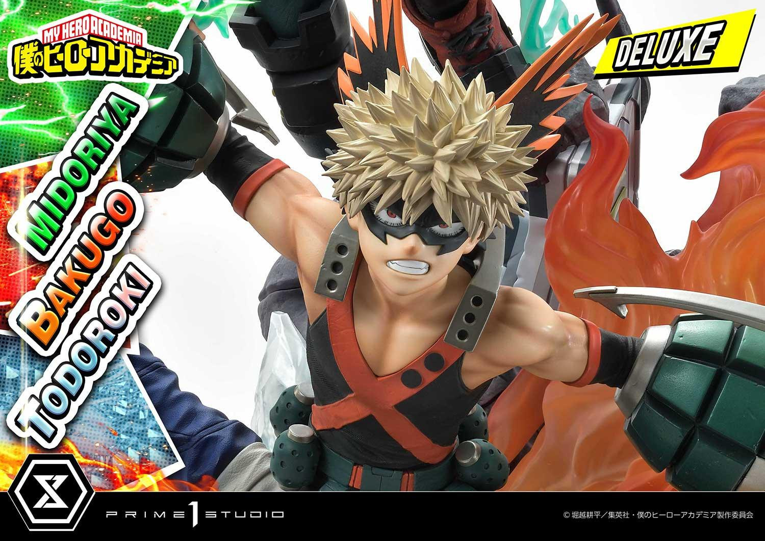 Boku no Hero Academia - Bakugo Katsuki - Midoriya Izuku - Todoroki Shoto - Ultimate Premium Masterline  (UPMMHA-01DXS) - 1/4 - DX Bonus Version (Prime 1 Studio) photo 41