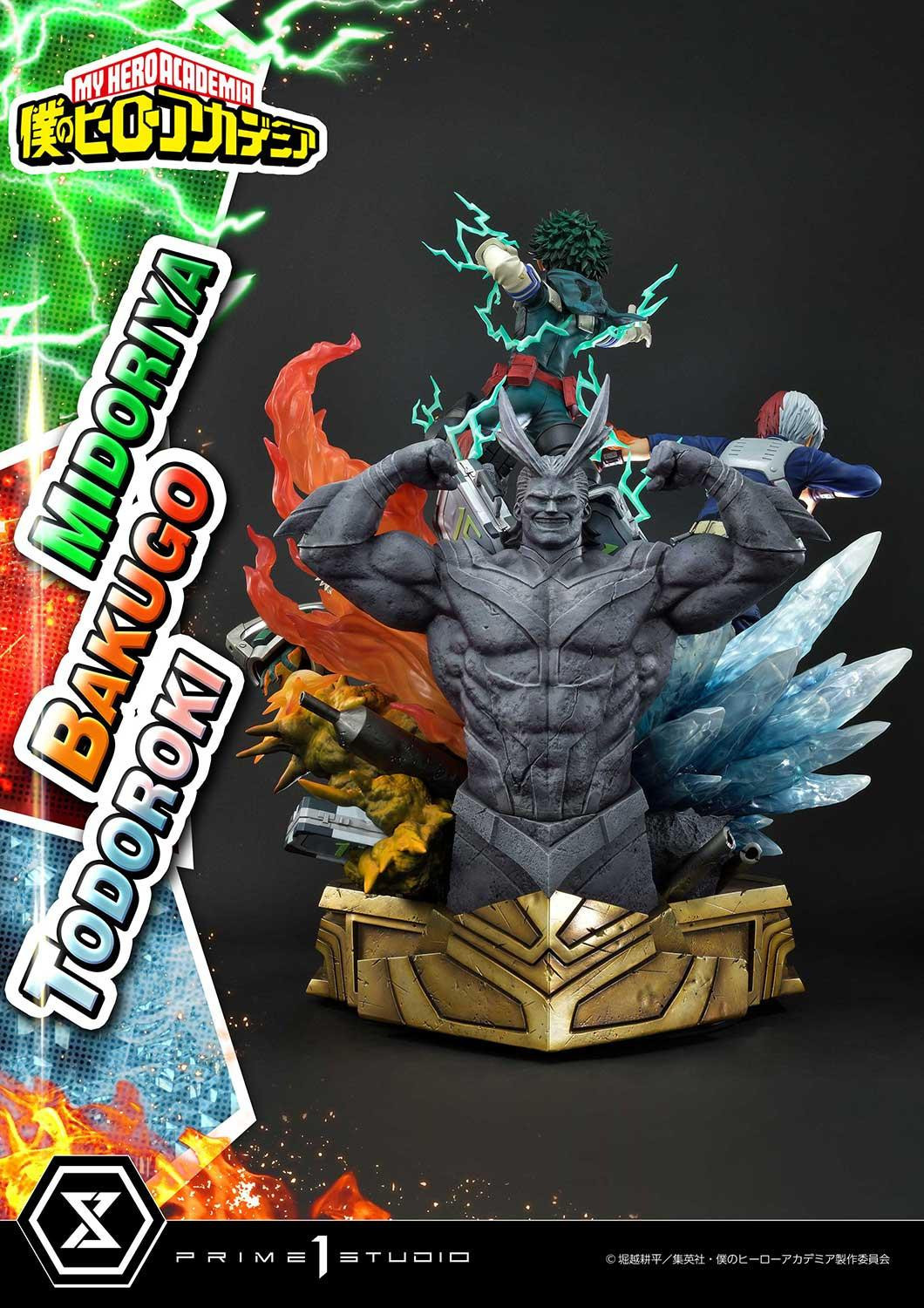 Boku no Hero Academia - Bakugo Katsuki - Midoriya Izuku - Todoroki Shoto - Ultimate Premium Masterline  (UPMMHA-01DXS) - 1/4 - DX Bonus Version (Prime 1 Studio) photo 50