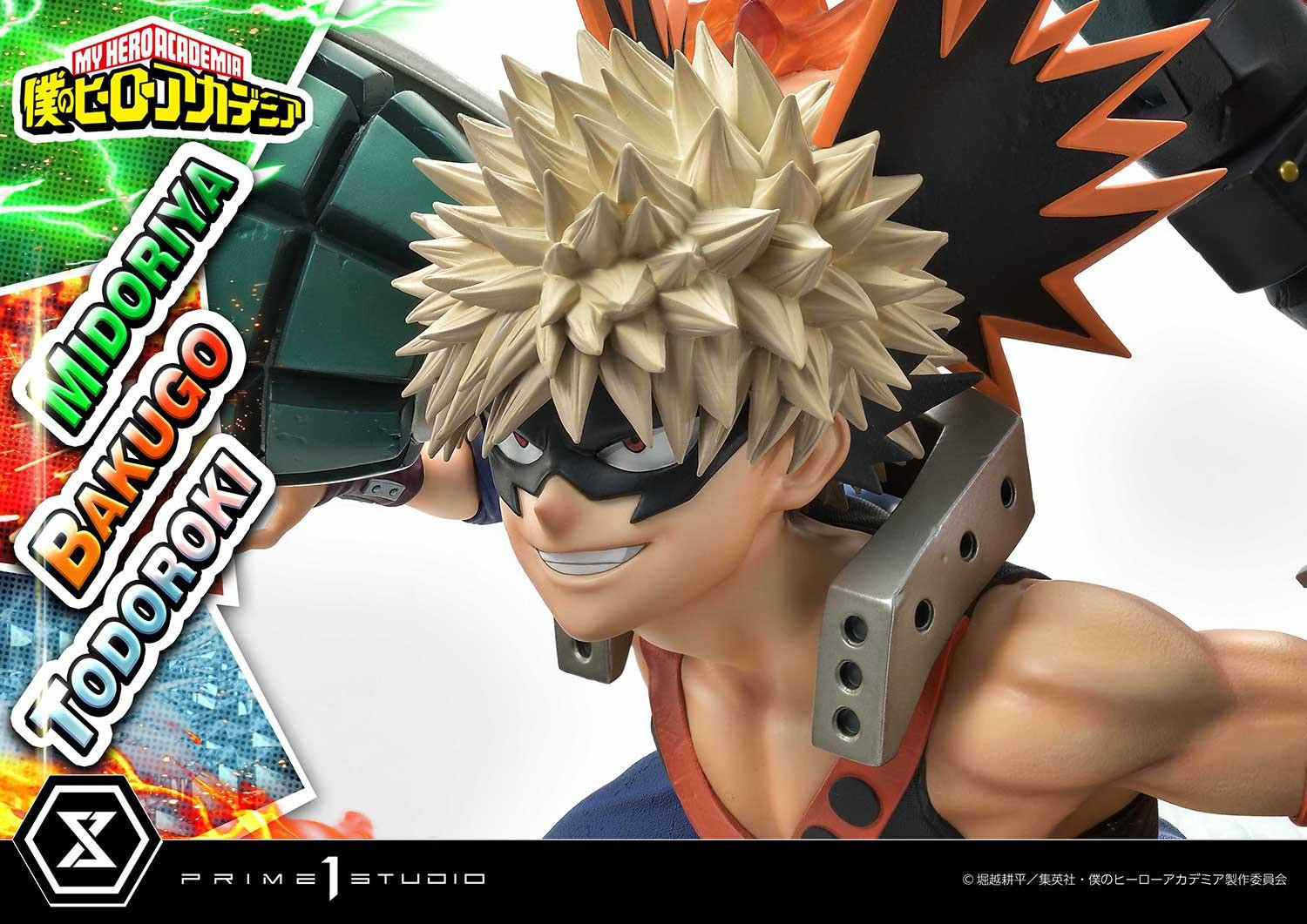 Boku no Hero Academia - Bakugo Katsuki - Midoriya Izuku - Todoroki Shoto - Ultimate Premium Masterline  (UPMMHA-01DXS) - 1/4 - DX Bonus Version (Prime 1 Studio) photo 55
