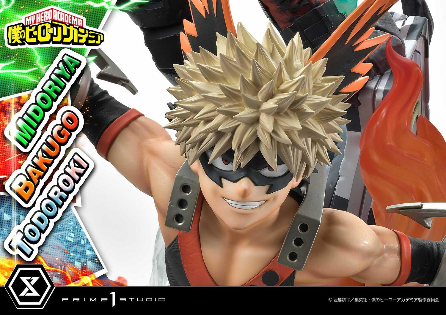 Boku no Hero Academia - Bakugo Katsuki - Midoriya Izuku - Todoroki Shoto - Ultimate Premium Masterline  (UPMMHA-01DXS) - 1/4 - DX Bonus Version (Prime 1 Studio) photo 57