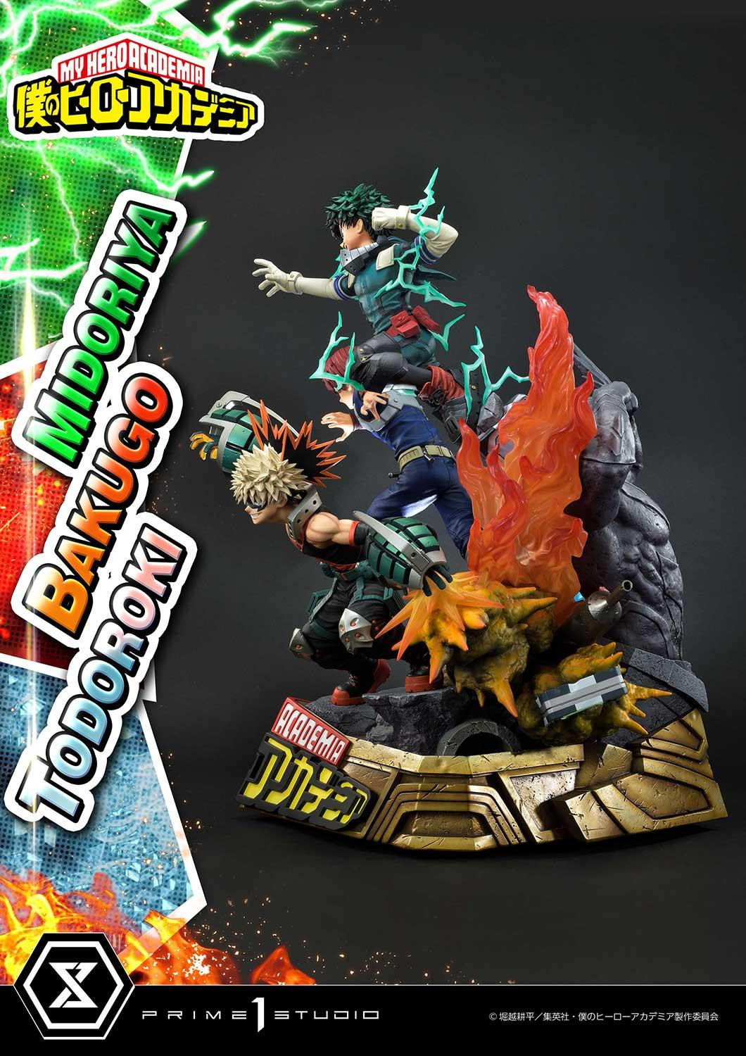 Boku no Hero Academia - Bakugo Katsuki - Midoriya Izuku - Todoroki Shoto - Ultimate Premium Masterline  (UPMMHA-01DXS) - 1/4 - DX Bonus Version (Prime 1 Studio) photo 65