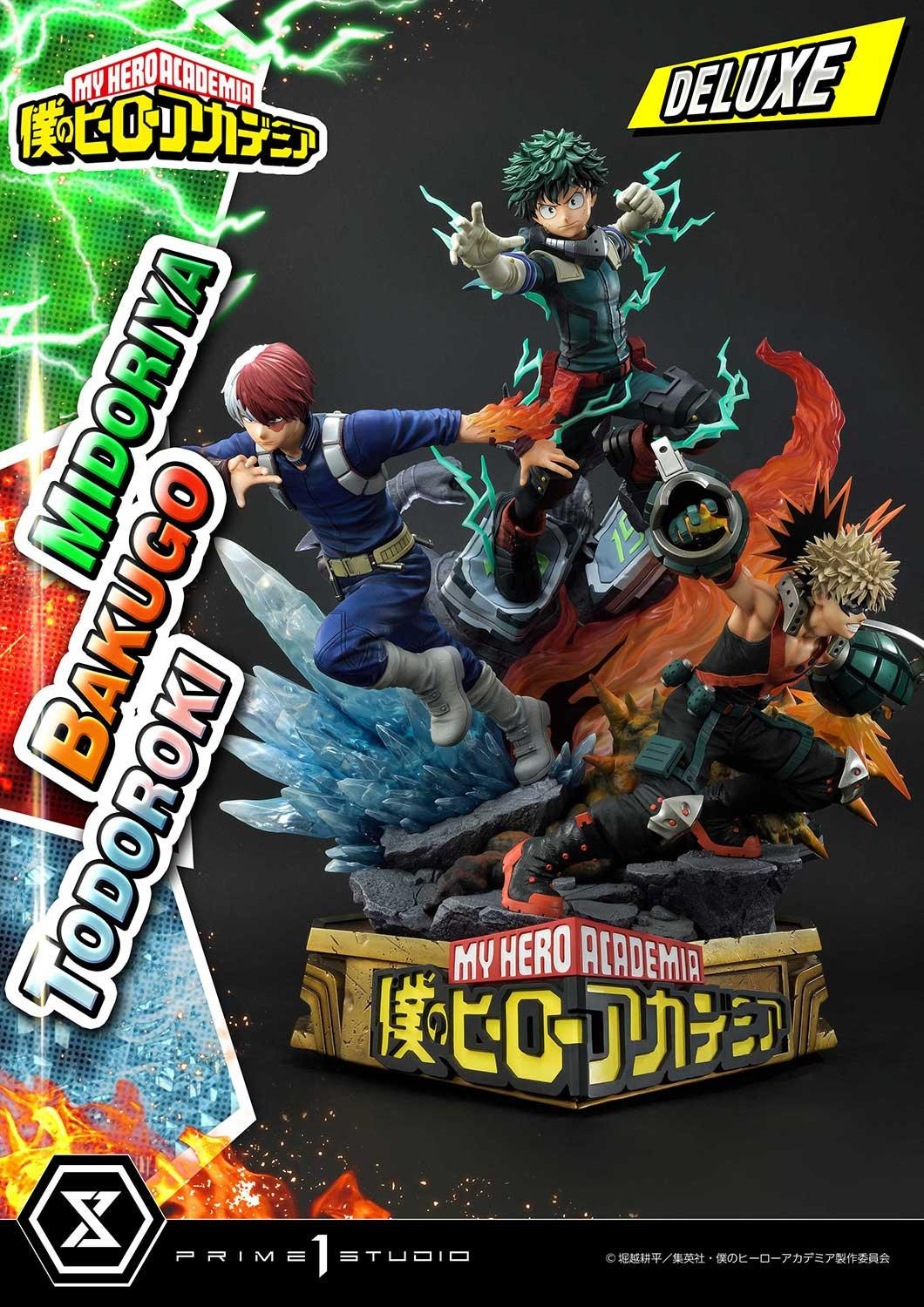 Boku no Hero Academia - Bakugo Katsuki - Midoriya Izuku - Todoroki Shoto - Ultimate Premium Masterline  (UPMMHA-01DXS) - 1/4 - DX Bonus Version (Prime 1 Studio) photo 82
