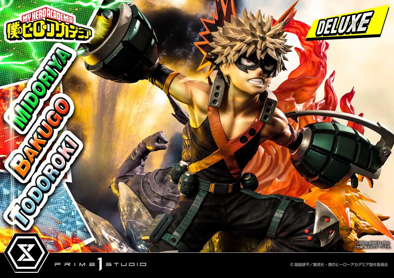 Boku no Hero Academia - Bakugo Katsuki - Midoriya Izuku - Todoroki Shoto - Ultimate Premium Masterline  (UPMMHA-01DXS) - 1/4 - DX Bonus Version (Prime 1 Studio) photo 89