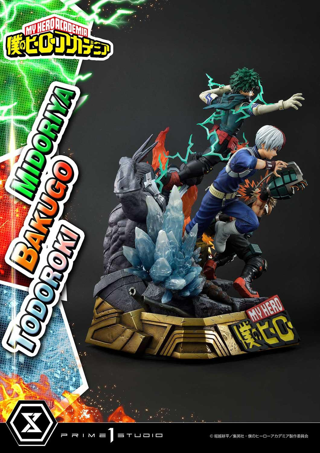Boku no Hero Academia - Bakugo Katsuki - Midoriya Izuku - Todoroki Shoto - Ultimate Premium Masterline  (UPMMHA-01DXS) - 1/4 - DX Bonus Version (Prime 1 Studio) photo 93