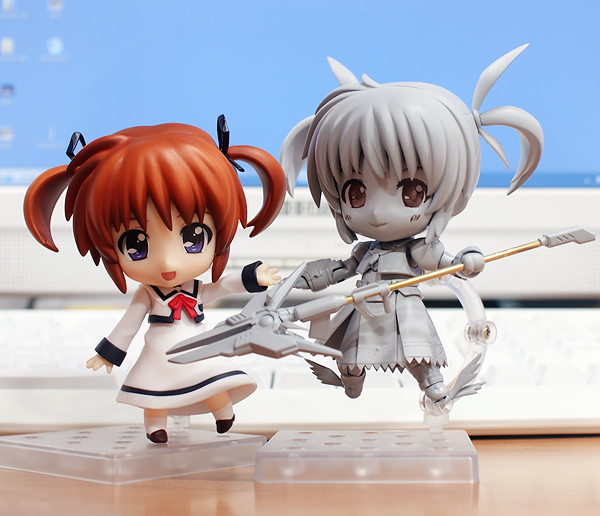 Mahou Shoujo Lyrical Nanoha The Movie 2nd A's - Raising Heart - Takamachi Nanoha - Nendoroid (#263) - Full Action, Exelion Mode Edition (Good Smile Company) photo 5