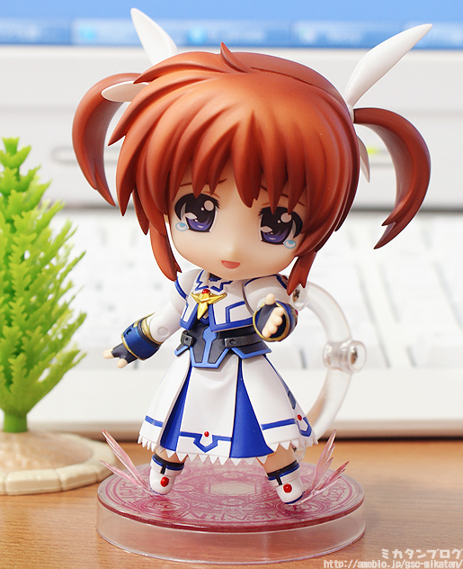 Mahou Shoujo Lyrical Nanoha The Movie 2nd A's - Raising Heart - Takamachi Nanoha - Nendoroid (#263) - Full Action, Exelion Mode Edition (Good Smile Company) photo 6