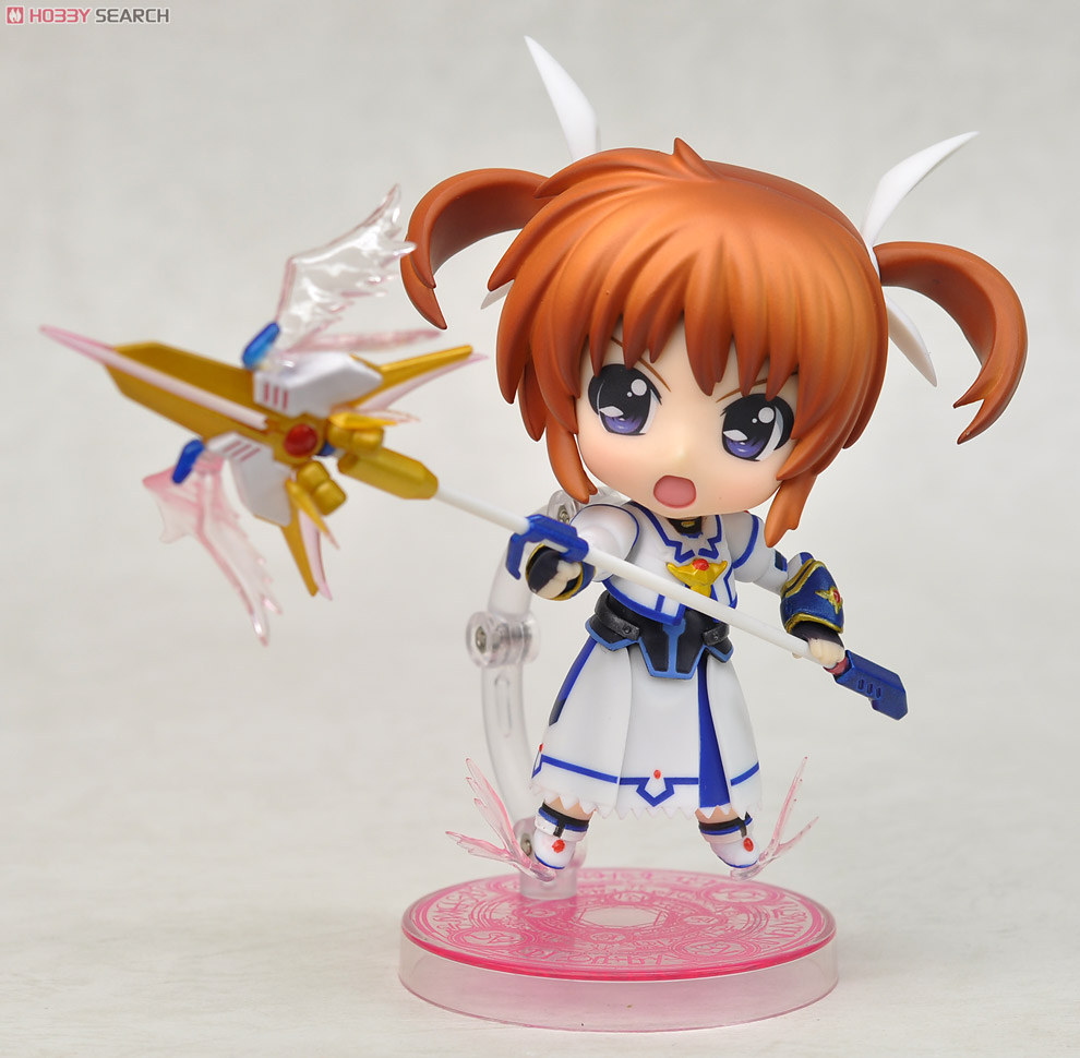 Mahou Shoujo Lyrical Nanoha The Movie 2nd A's - Raising Heart - Takamachi Nanoha - Nendoroid (#263) - Full Action, Exelion Mode Edition (Good Smile Company) photo 16